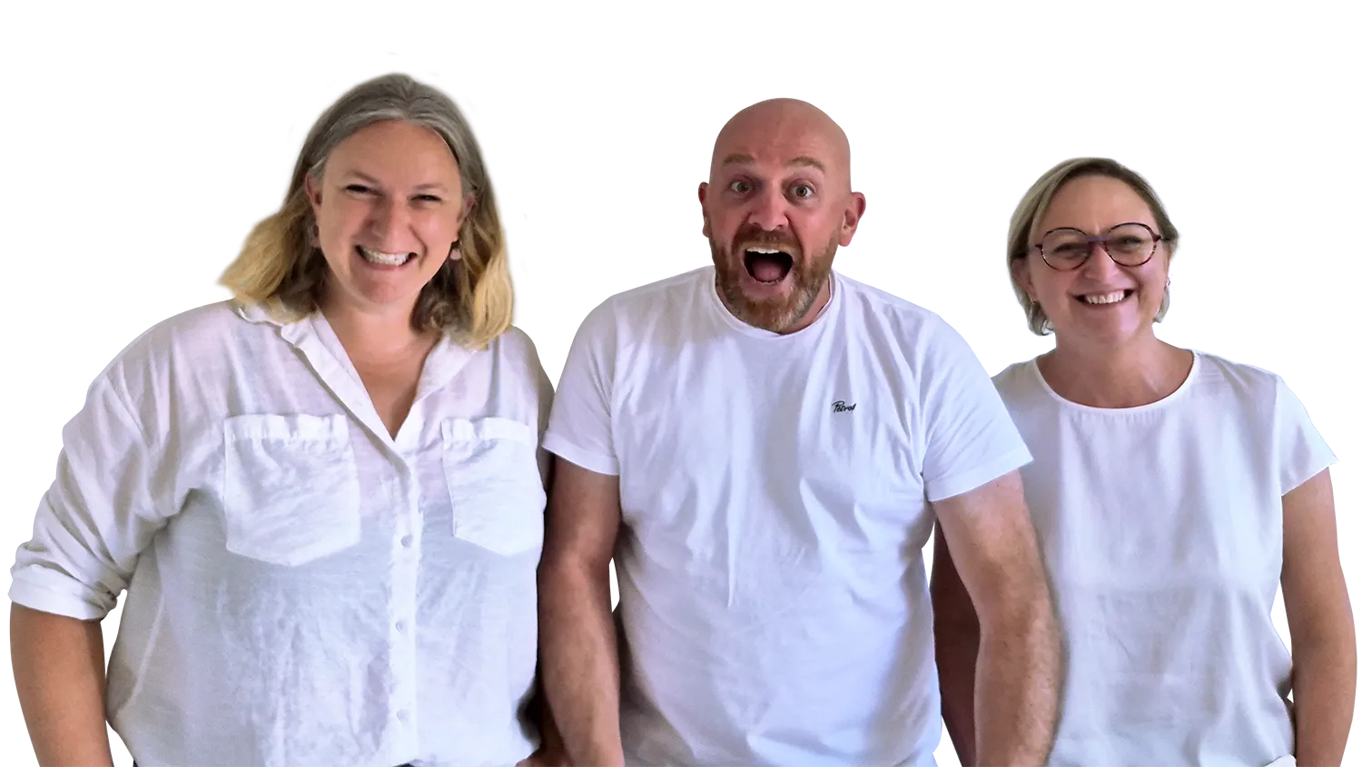 Marine, Stijn en Cathy